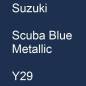 Preview: Suzuki, Scuba Blue Metallic, Y29.